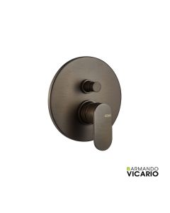 Μίκτης Εντοιχισμού 2 Εξόδων Slim Vicario Tuscany Brass 500050D-541