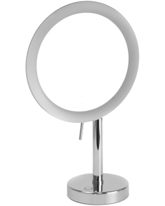 Μεγενθυτικός Καθρέφτης Led Χρώμιο Bronze Art Μεγενθυτικοί 69H7R-10-L