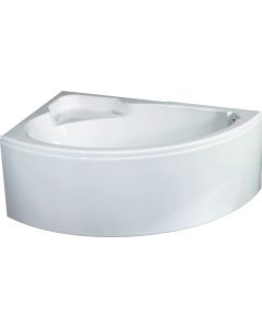 Μπανιέρα Ακρυλική 125x9cm Ασσύμετρη Δεξιά Γωνιακή Sanitec Lydia 542