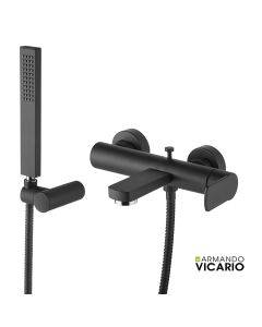 Μπαταρία Λουτρού Glam Vicario Black Matt 610100-400
