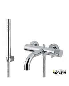 Μπαταρία Λουτρού industrial Vicario Chrome 512100-100