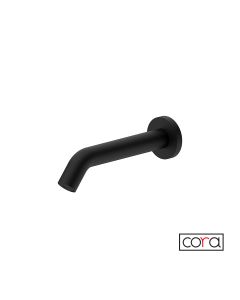 Μπαταρία Νιπτήρα Τοίχου Ηλεκτρονική Κρύο (Ρεύμα) Cora Black Matt 6410-400