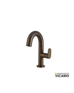 Μπαταρία Νιπτήρα με Βαλβίδα Clic-Clac Slim Vicario Tuscany Brass 500010-541