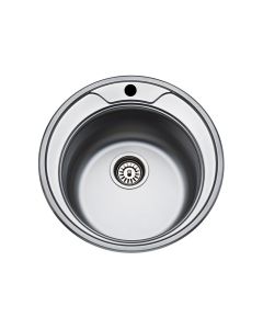 Νεροχύτης Ø45 εκ. Ένθετος για ερμάριο 45 εκ., Ανοξείδωτος Χάλυβας Fortinox Valey 25900