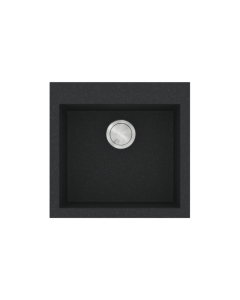 Νεροχύτης Κουζίνας 50x50cm Ένθετος Ερμάριο 50cm Γρανίτης Sanitec Ultra Granite 816-36-Grafite