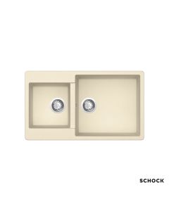 Νεροχύτης Κουζίνας Γρανίτη Element 86x50 Schock Cristalite Vanilla Granite  31290-1321