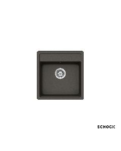 Νεροχύτης Κουζίνας Γρανίτη Manhattan 49x51 Schock Cristalite Asphalt Granite  30050-1421