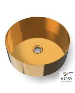 Νιπτήρας Milo Φ33 voss Inox PVD Brushed Gold V1033-211