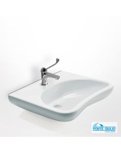 Νιπτήρας Πορσελάνης 130 series 64x55,5 αμεα Ponte Giulio White B40-CMS-07