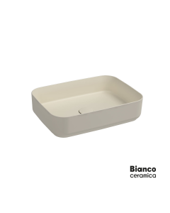 Νιπτήρας Πορσελάνης 50x36 Bianco Ceramica ivory Matt 34050-311