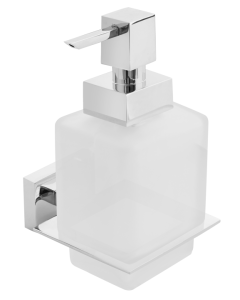 Ντισπένσερ Γυαλί Χρώμιο Bronze Art Lugano 18X6-10-S