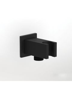 Παροχή Νερού με Στήριγμα Τηλεφώνου Eurorama Black Matt C20141-400