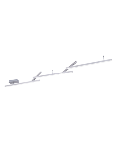Πλαφονιέρα Οροφής 24,2xH12cm Νίκελ Ματ Led 23w 3000-5000K 2200lm Εφαρμογή Wiz Trio Lighting Melby 651210507