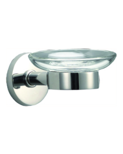 Σαπουνοθήκη Γυαλί Χρώμιο Bronze Art Brilliant Inox 316 10Z8-10