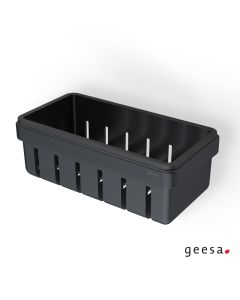 Σπογγοθήκη-Μπουκαλοθήκη Frame Geesa Black Matt 8801-400