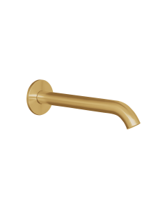 Στόμιο Επίτοιχο max.18εκ. AISI316 Inox PVD Brushed Gold N6809-211