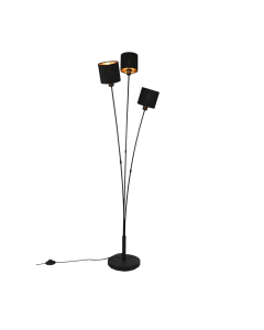 Φωτιστικό Δαπέδου Μαύρο Ματ Τρίφωτο 3xE14 41xH150cm Trio Lighting Tommy R46333979