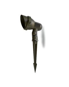 Φωτιστικό Καρφωτό Εξ.Χώρου IP44 1xGU10 10,5x10xH38cm Χυτό Αλουμίνιο Γραφίτης Sun Light E0197