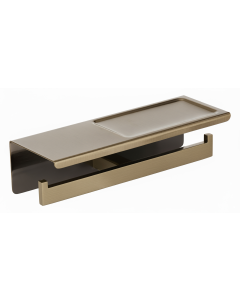 Χαρτοθήκη Διπλή Αντικέ Bronze Art Genesis 54V1-41