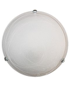 CCC 1702-40 WH ΠΛΑΦΟΝΙΕΡΑ ΛΕΥΚΟ ΓΥΑΛΙ ΑΛΑΒΑΣΤΡΟ 3XE27 ARlight 0063045