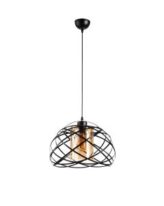 PDC 6064 BK 1/Φ ΜΕΤΑΛΛΙΚΟ ΜΑΥΡΟ ΣΥΜΠΑΝ ΜΕ ΜΕΛΙ ΓΥΑΛΙ 1ΧΕ27 ARlight 0084684