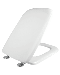 Κάλυμμα Λεκάνης B.T Τετράγωνο Λευκό 34,5x42,5cm Οπές 11-20cm Κάθετο βίδωμα Ideal Standard Conca 0085