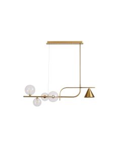 PDC 2047-1 # ΡΑΓΑ ΜΕ 4 ΓΛΟΜΠΟΥΣ  ΚΑΙ 1 ΚΑΜΠΑΝΑ 4XG9+1XE14 ARlight 0104521