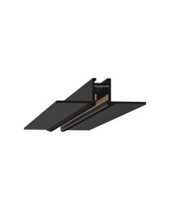 Ράγα Μαγνητική Χωνευτή Micro 24V 2m με Τάπες και Κάλυμμα Viokef 02/0802-2