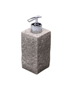 Αντλία Σαπουνιού  (Dispenser) Γκρι Ecocasa Rock 02-6396