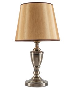 TLC 6840 AB ΕΠΙΤΡ. ΛΑΜΠΑ  ΚΛΑΣΣΙΚΗ ΜΕ ΜΠΕΖ ΧΡΥΣΟ ΚΑΠΕΛΟ 1ΧΕ27 ARlight 0204017