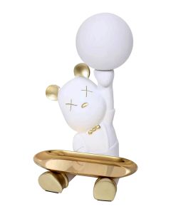 TLC 1117 WH ΠΟΝΤΙΚΑΚΙ ΛΕΥΚΟ ΧΡΥΣΑ ΑΥΤΙΑ ΜΕ ΛΑΜΠΑ 1xG9 ARlight 0214028