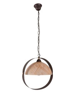 PDA 109 1/Φ ΓΥΑΛΙΝΟ ΚΑΦΕ ΜΕ ΛΑΜΕΣ ΚΥΚΛΟΣ 1ΧΕ27 ARlight 0108423