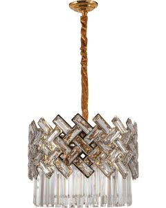 PDC 2093-6 GD ΠΟΛΥΕΛΑΙΟΣ ΜΕ ΣΤΑΥΡΩΤΑ ΚΡΥΣΤΑΛΑ 6 Χ Ε14 ARlight 0104514