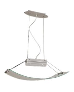 PX 198 # ΚΡΕΜ 1/Φ ΠΙΑΤΟ ΛΕΥΚΟ ΓΥΑΛΙ 150W ARlight 0104115