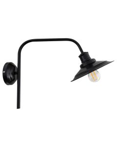 WLA 232 BK ΑΠΛΙΚΑ ΚΑΜΠΥΛΗ ΜΕΓΑΛΗ ΜΑΥΡΗ  1ΧΕ27 ARlight 0301167