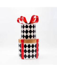 ΜΕΤΑΛΛΙΚΑ ΔΩΡΑΚΙΑ, ΜΑΥΡΟ ΚΑΡΟ ΜΕ ΚΟΚΚΙΝΟ, 40cm Eurolamp 600-47987