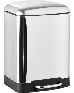 Τετράγωνο Χαρτοδοχείο 6λ Χρώμιο Bronze Art Χαρτοδοχεία 06T4-10-9