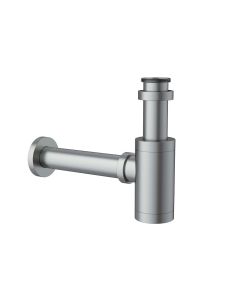 L Shaped Gun Metal Light - Σιφώνι νιπτήρος 10228