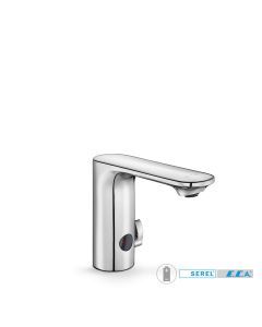 Μπαταρία Νιπτήρα Ηλεκτρονική (μπαταρίας λιθίου 6V) SEREL ECA Chrome 108108037-100