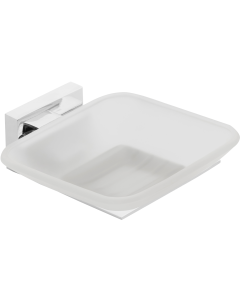 Σαπουνοθήκη Γυαλί Χρώμιο Bronze Art Genesis 10G1-10