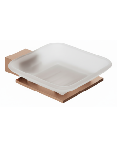 Σαπουνοθήκη Γυαλί Χαλκού Bronze Art Shelfy 10V1-51