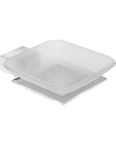 Σαπουνοθήκη Γυαλί Χρώμιο Bronze Art Shelfy 10V1-10