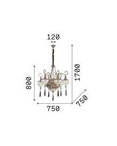 HAREM SP9 Ideal Lux 116006