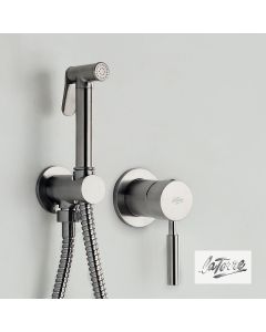 Σύστημα Μπιντέ με Μίκτη Εντοιχισμού Ζεστό-Κρύο, Flush-Mix Τech La Torre Inox 12211-110