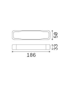 Driver LED Τροφοδοτικό ON-OFF 060W 24Vdc Ideal Lux 124087