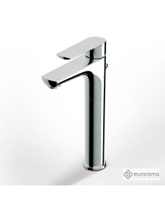 Μπαταρία Νιπτήρα Υψηλή Klint Eurorama Chrome 142310P-100