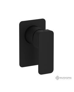 Μίκτης Εντοιχισμού 1 Εξόδου Quadra Eurorama Black Matt 144055SL-400