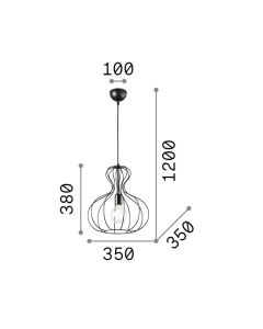 AMPOLLA-1 SP1 Ideal Lux 148502