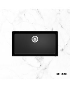 Νεροχύτης Κουζίνας Γρανίτη Mono Υποκαθήμενος 83,8x46,9 Schock Cristadur Puro Granite  15090U-1402