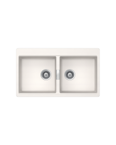 Νεροχύτης Ένθετος Ερμάριο 86 εκ.50 εκ.Γρανίτης Polaris Schock Cristadur Mono 15295-1302